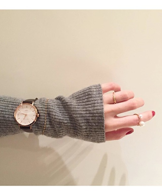 ete ボーイフレンドウォッチ ダイヤモンド×ショコラブラウン