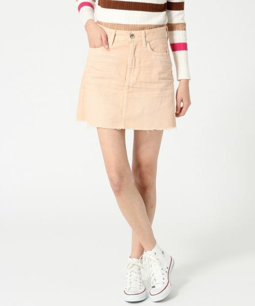 LOWRYS FARM ＣＯＮＥデニムミニスカート