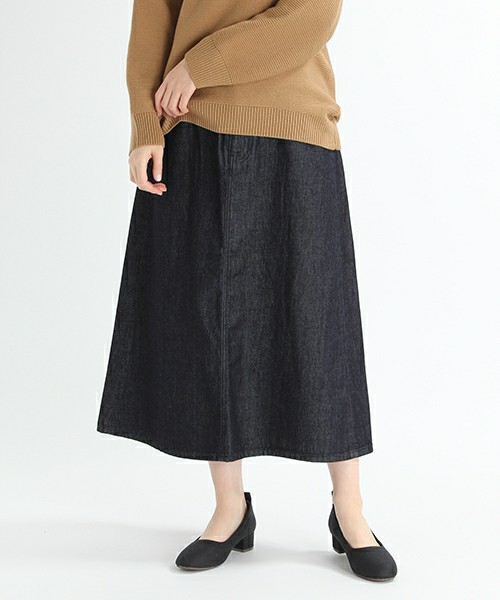 studio CLIP 11オンズデニムスカート