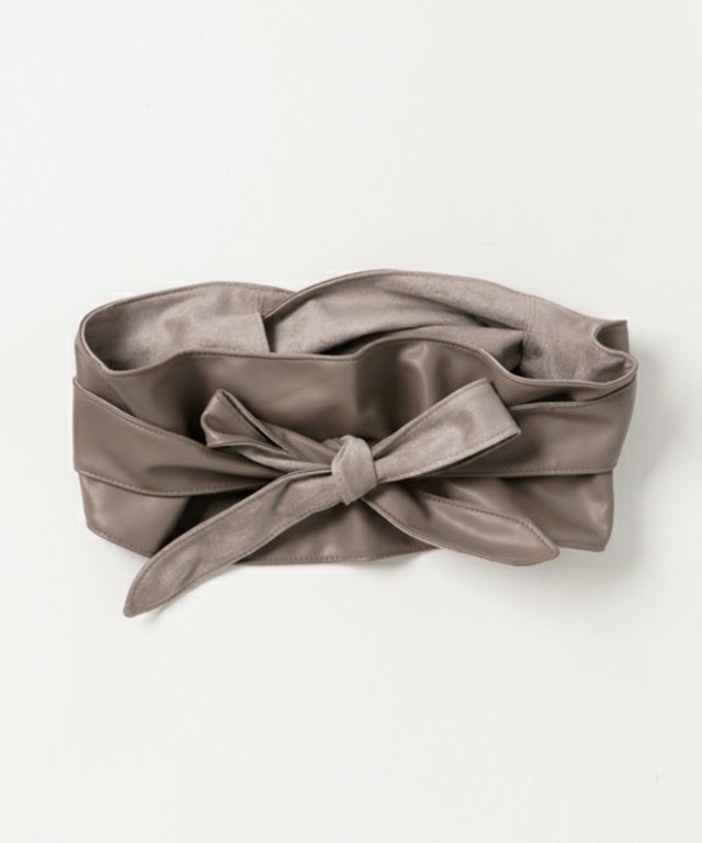 リバーシブルレザーサッシュベルト