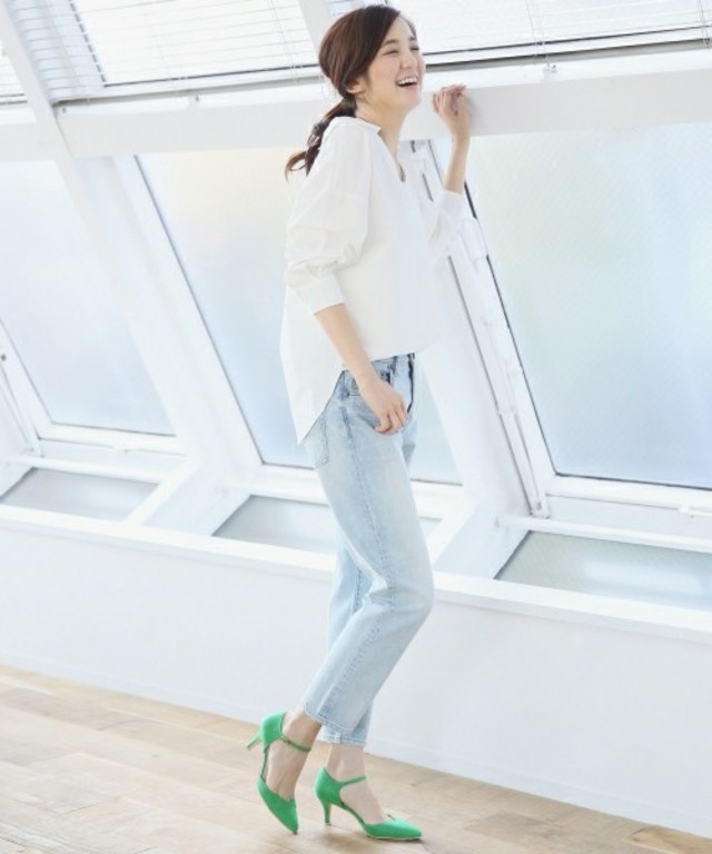 セパレートストラップパンプス