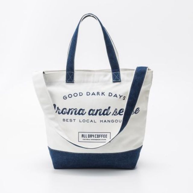 【オール デイ コーヒー】Tote Bag (Denim)