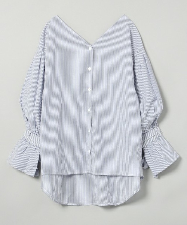 JEANASIS　ストライプVシャツ