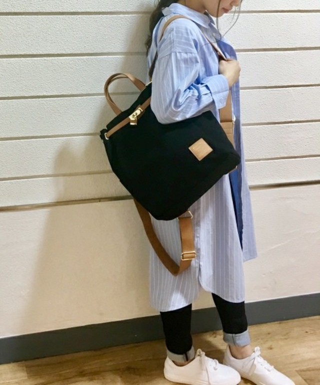 PAGEBOY　ストライプシャツワンピース