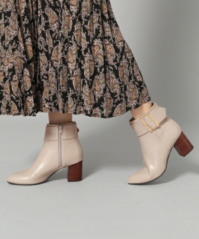 BLISS POINT ワイドベルトブーツ