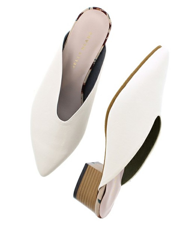 JELLY BEANS Vカットスリッパミュール