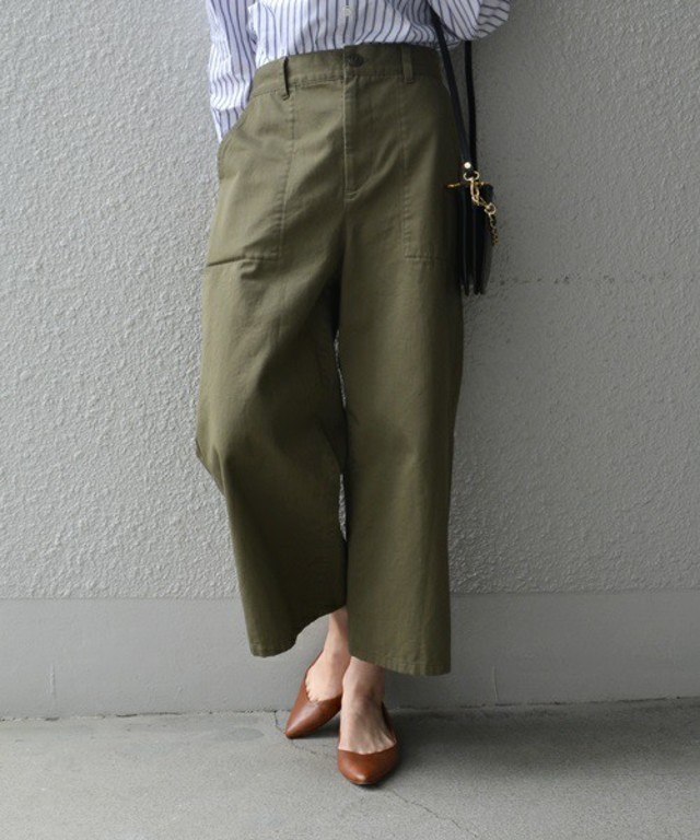 チノ クロップド パンツ