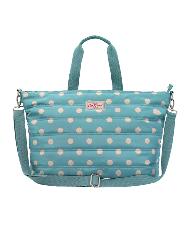 キルテッド ナッピーバッグ ボタンスポット