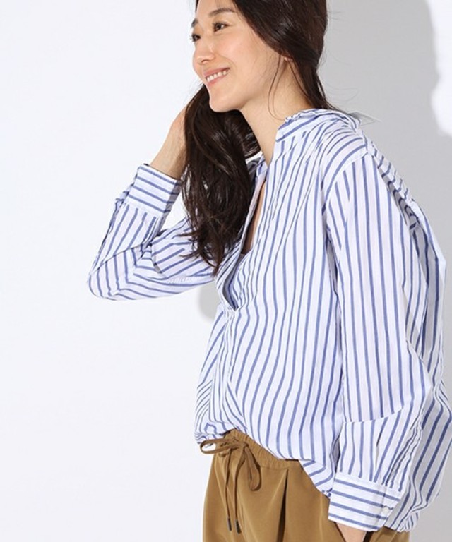 先染めマーセスキッパーシャツ