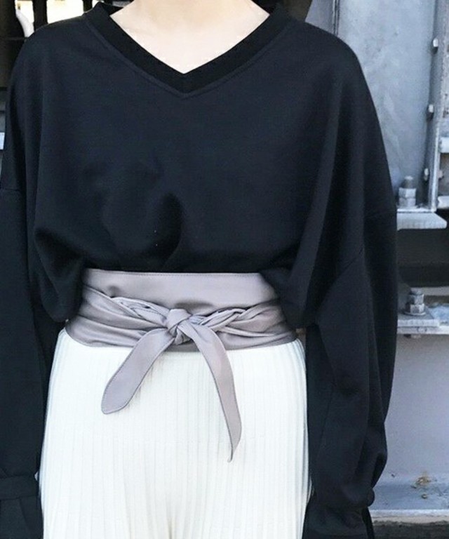 WHO'S WHO gallery　リバーシブルレザーサッシュベルト