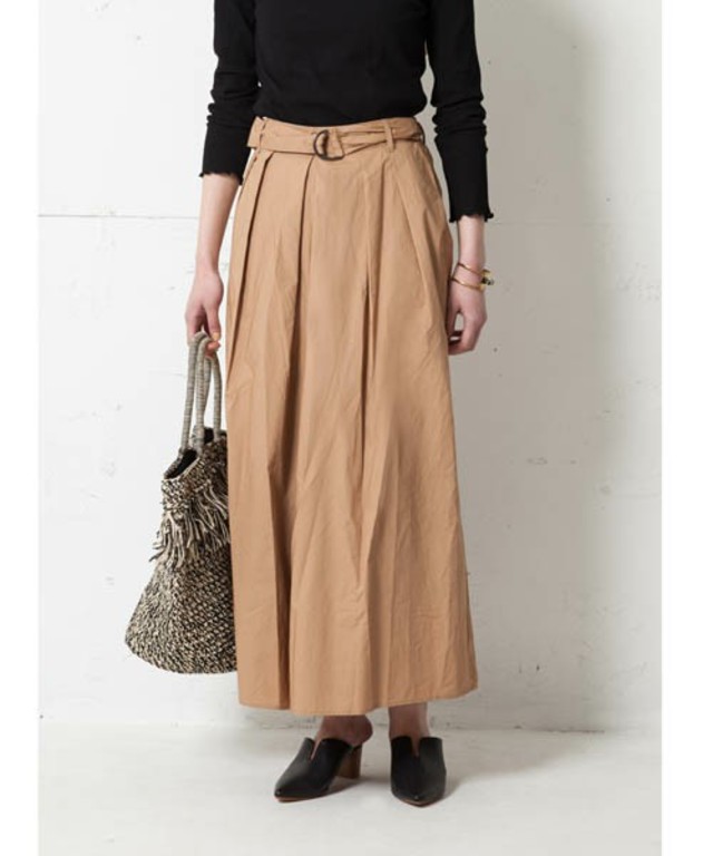 ベルト付きタイプライタースカーチョ