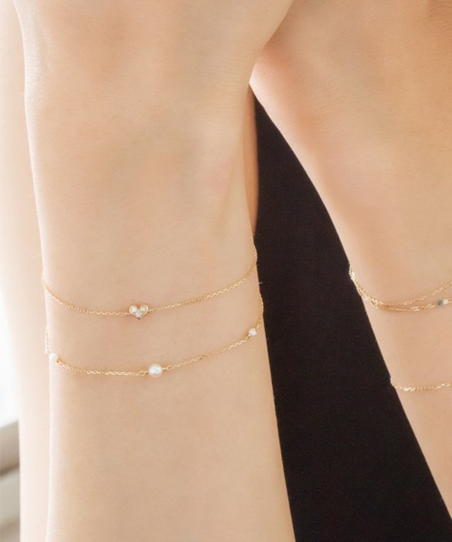 Jewel Adicct / plump heartブレスレット