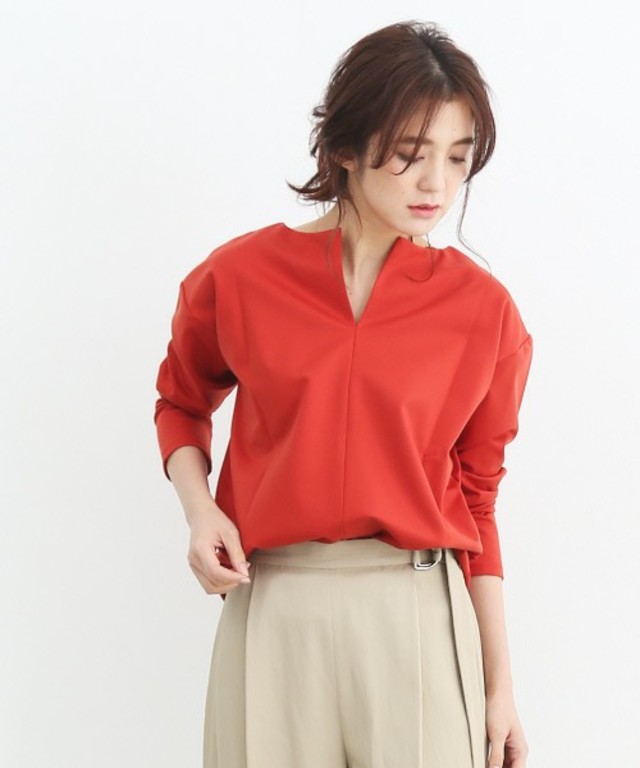 Abahouse Devinette 2WAYレーヨンポリエステルプルオーバー