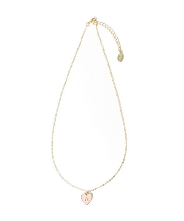 MAISON DE REEFUR / ハート モチーフ イニシャル ネックレス