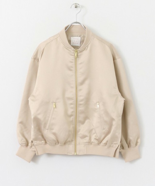 スリットクロップドブルゾン