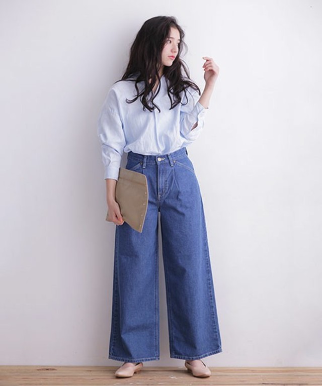 nano・universe フレンチリネンスキッパーシャツ