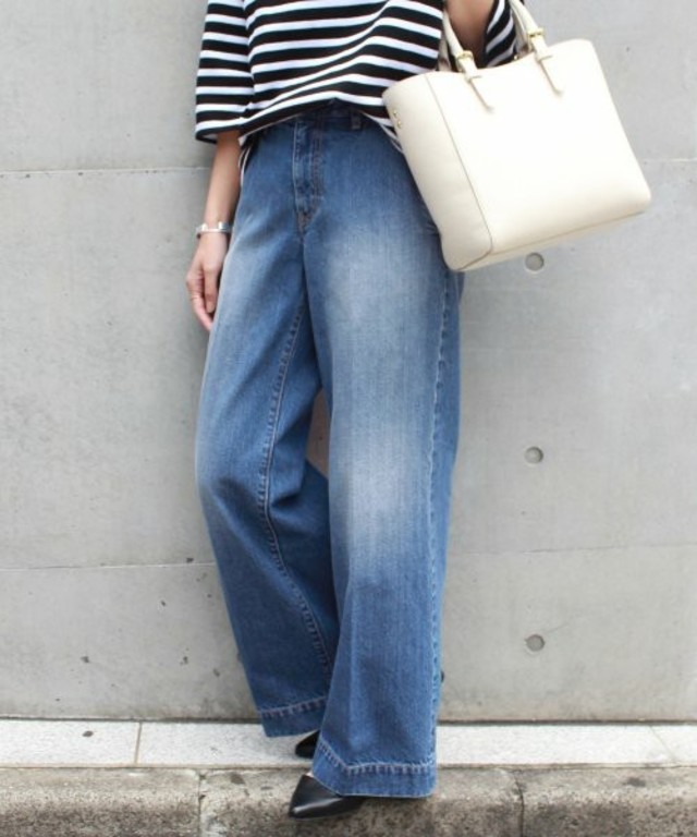 FRAMeWORK デニム ワイドパンツ