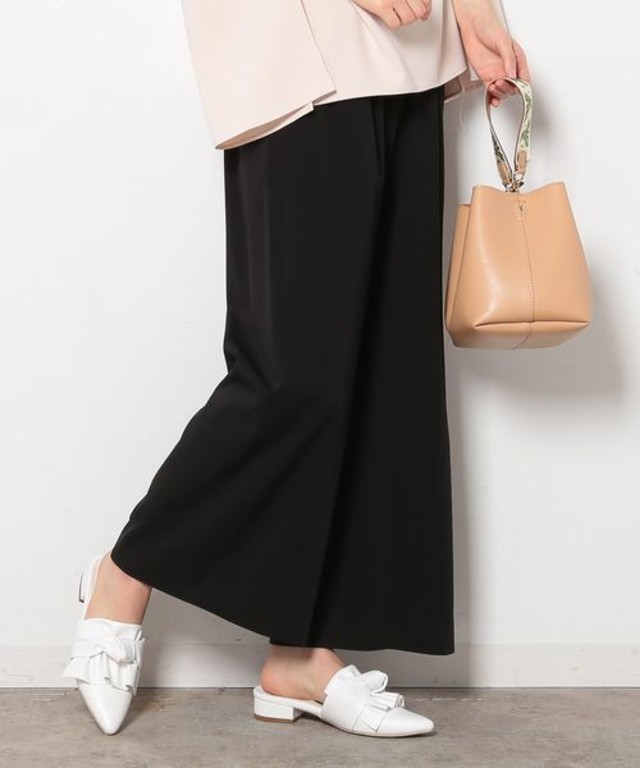 ViS ギャザーワイドスカンツ