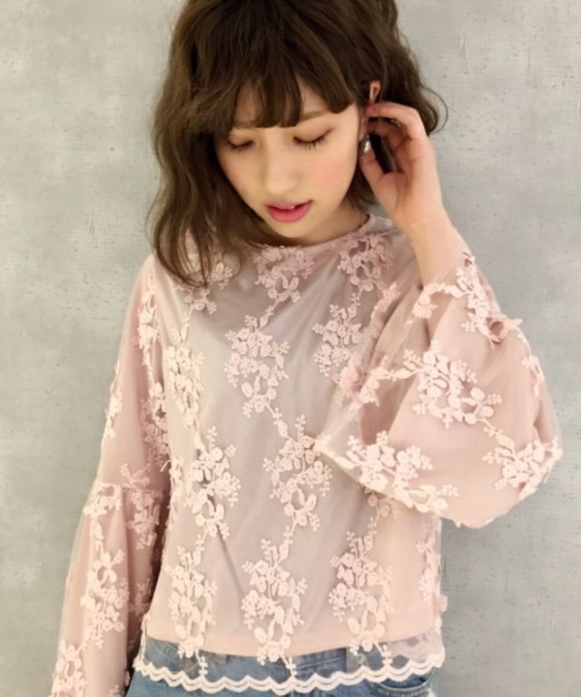 PAGEBOY 立体レースフレア