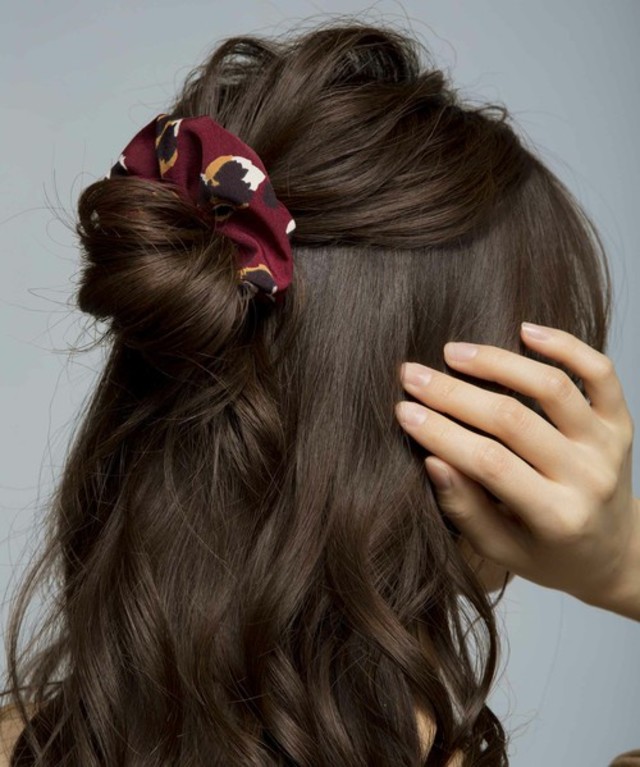 レオパードシュシュ【PLAIN CLOTHING】