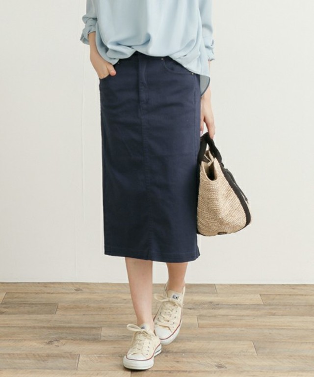 Sonny Label コットンストレッチミリタリースカート