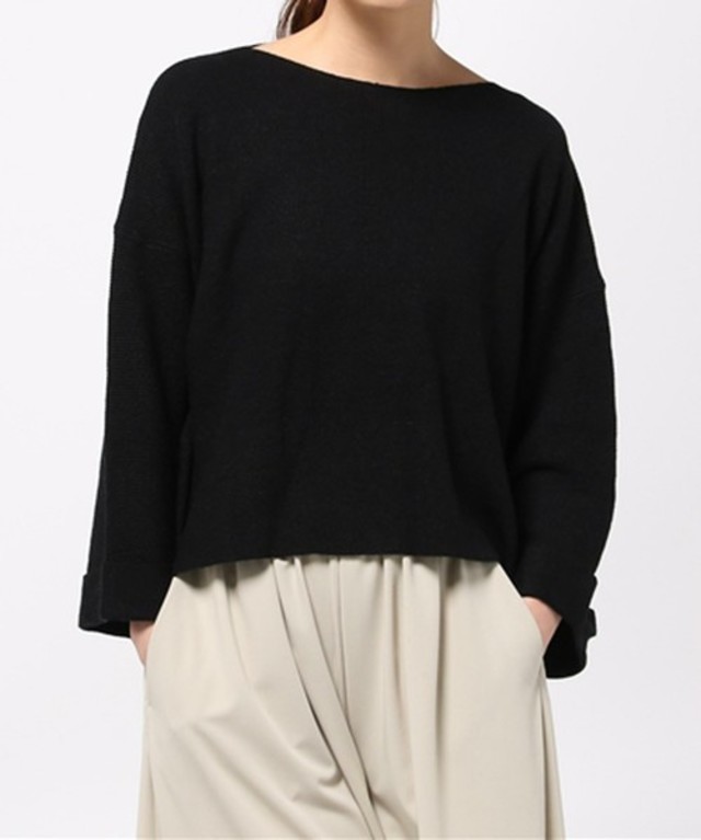 シンプルニットカットソー【PLAIN CLOTHING】