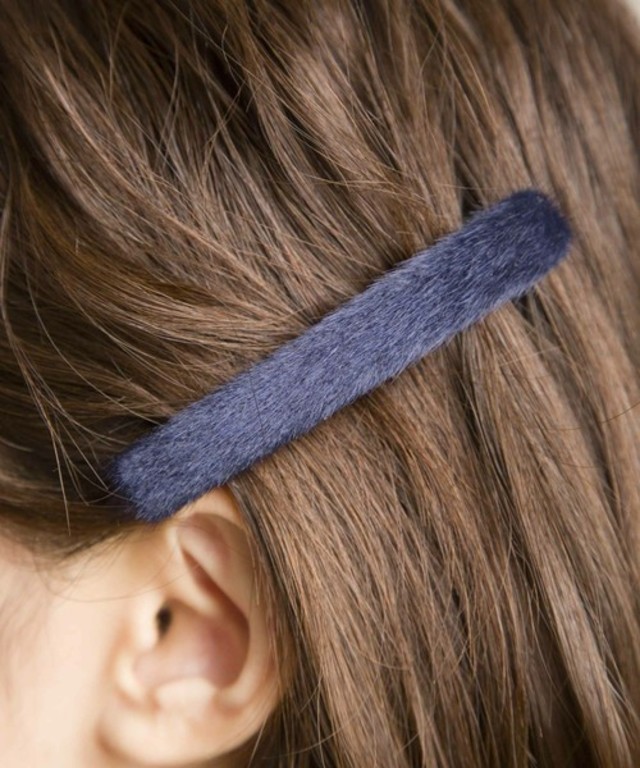 スティックフェイクファーバレッタ【PLAIN CLOTHING】