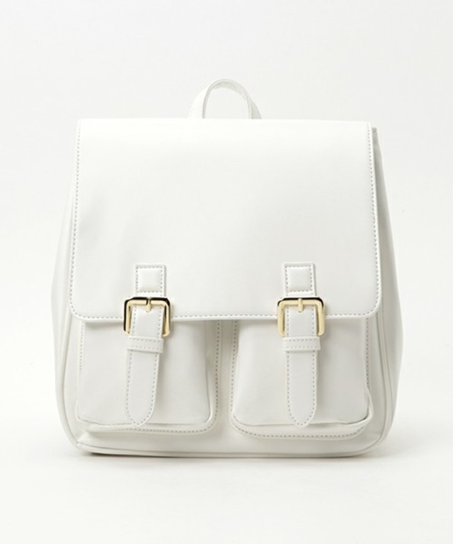 WEGO ダブルポケットスクエアリュック