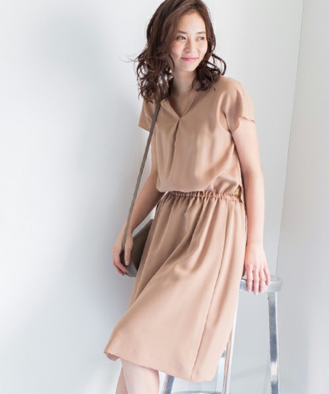 STUDIOUS / スキッパーエアリーワンピース