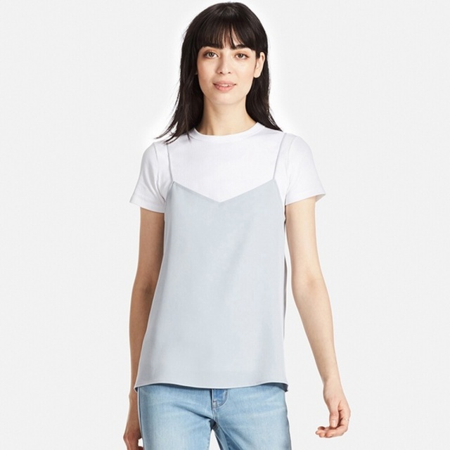 ユニクロ ドレープキャミソール