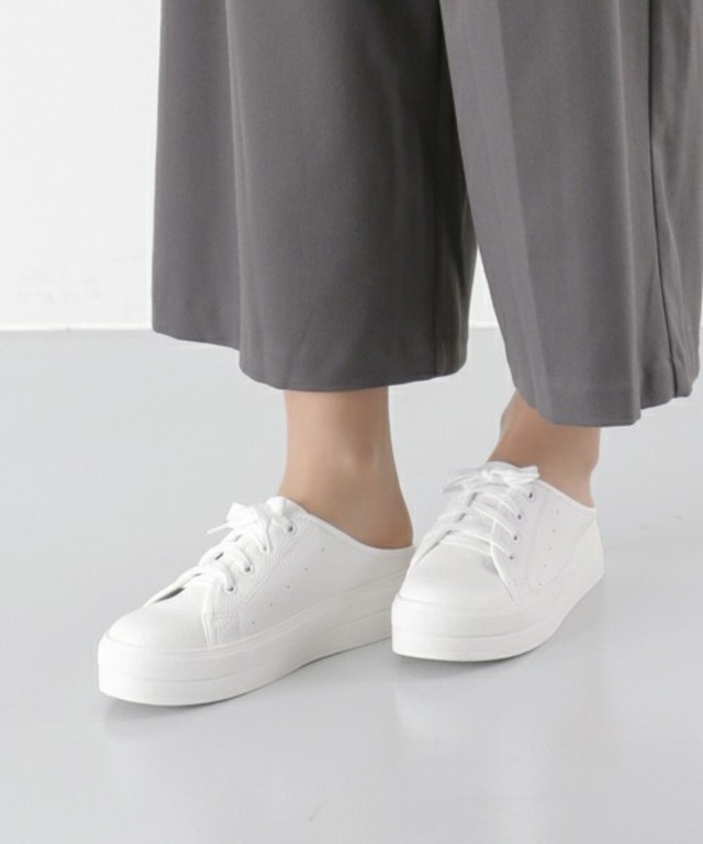 RODE SKO AGATA レースアップミュール