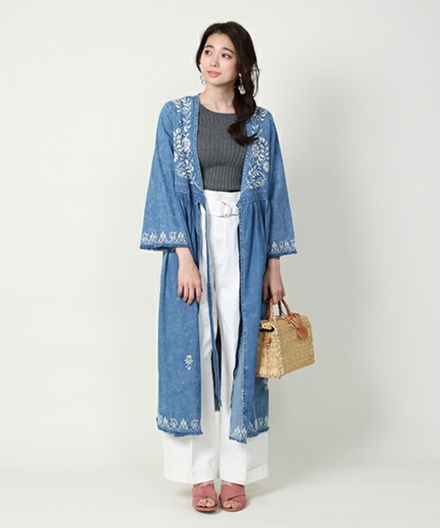 FREAK'S STORE / IDG刺繍2WAYｶﾞｳﾝ