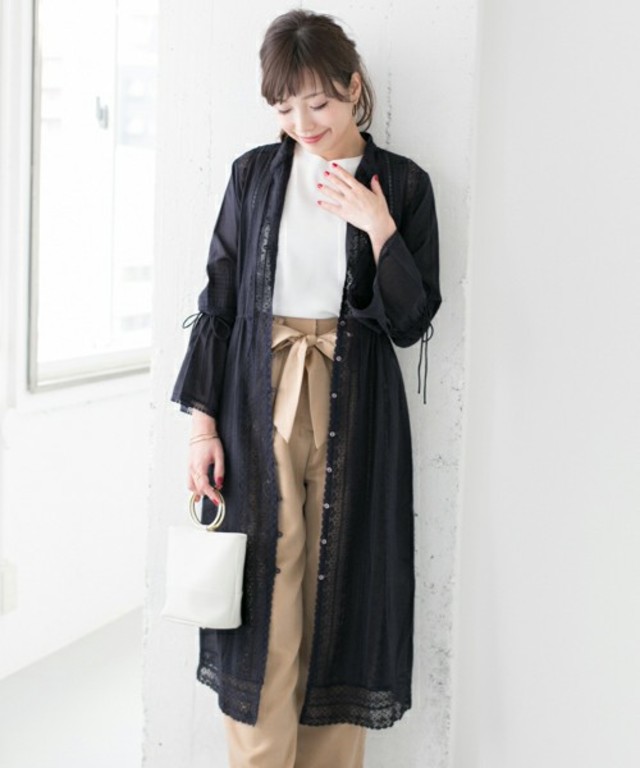 ROSSO / アンティークレースガウンワンピース