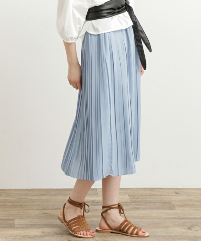 URBAN RESEARCH Sonny Label ランダムプリーツスカート