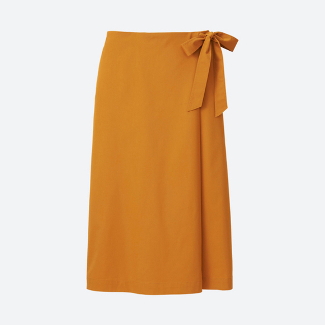 ハイウエストラップミディスカンツ