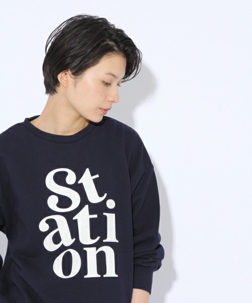 ロゴスウェットプルオーバー