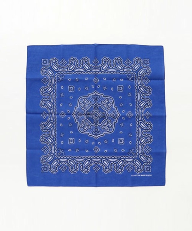 ペイズリー柄カラーバンダナ