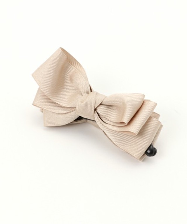 ThreeFourTime　グログランリボンバナナクリップ