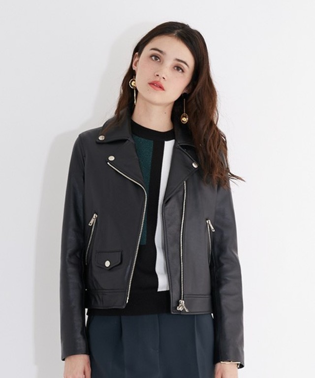 UNITED TOKYO ダブルレザーライダースジャケット