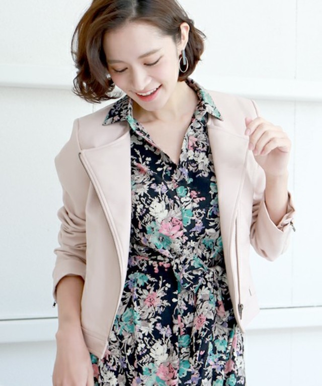 Bou Jeloud ライダース合皮ジャケット