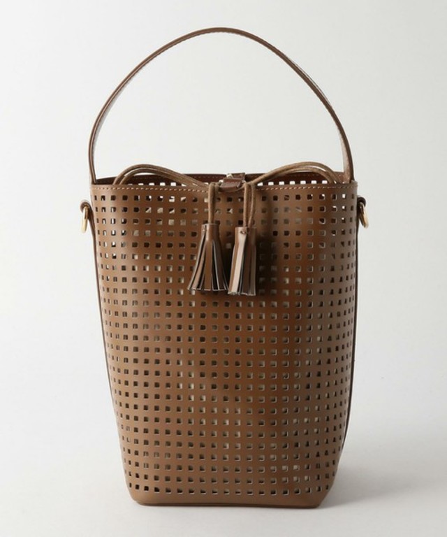 UNITED ARROWS　UWCE カットワーク ミニ バッグ