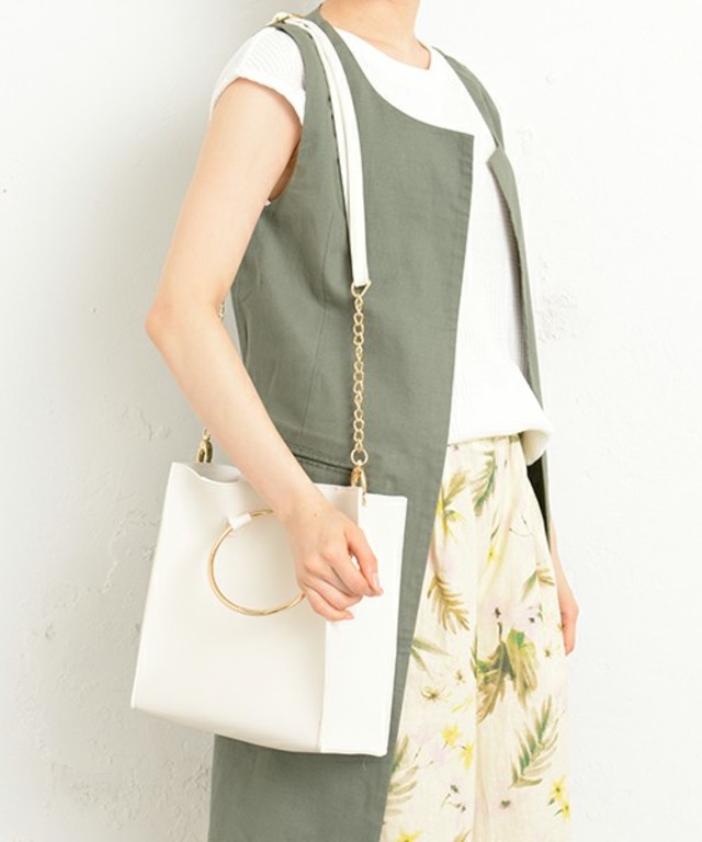 CIAOPANIC TYPY リングスクエアチェーンバッグ