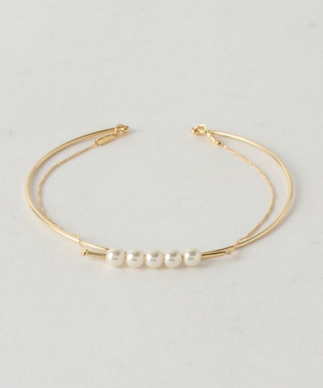 チェーン＆モチーフCブレスレット