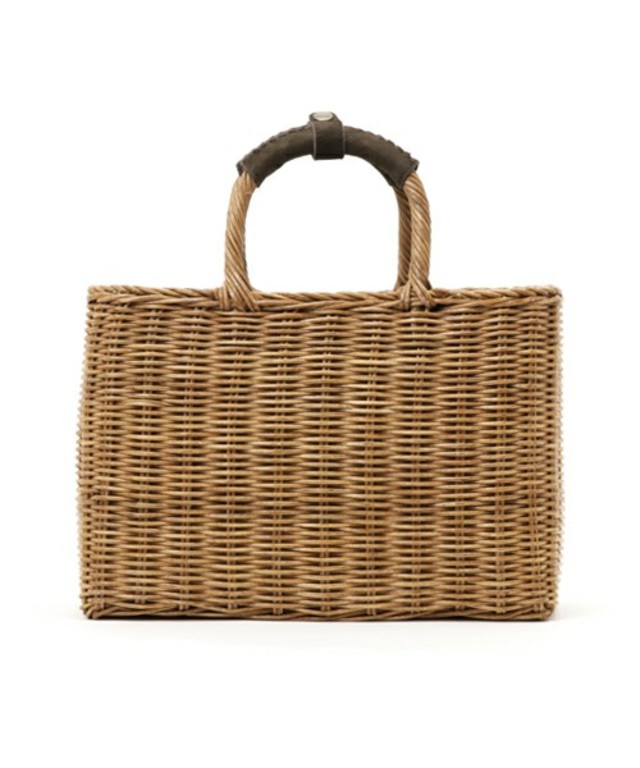 BAGMATTI　ラタンスクエアカゴバッグ