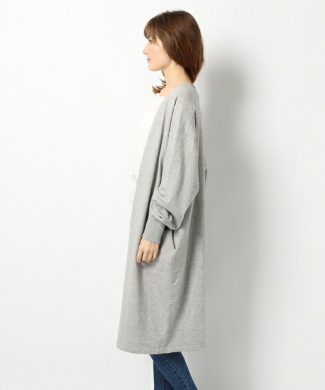 Heather 12Gロングカーディガン長袖　