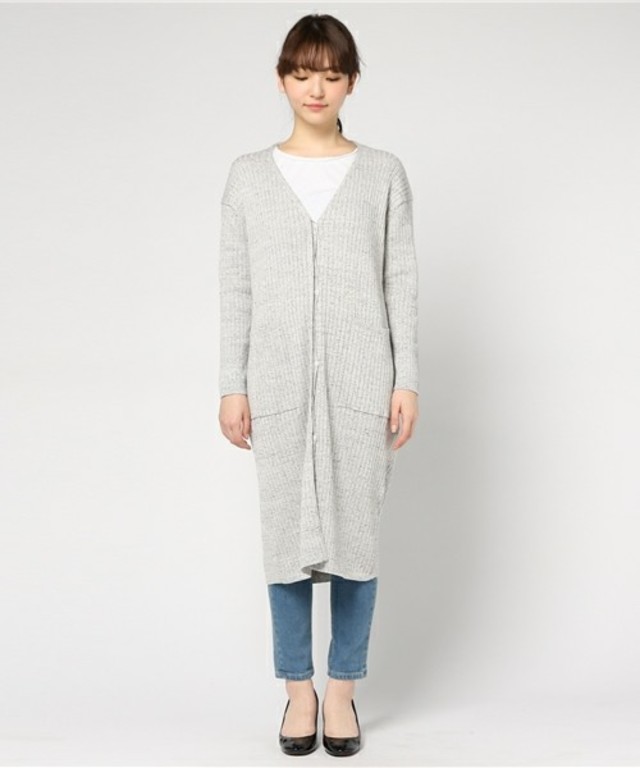 JOURNAL STANDARD　リブロングカーディガン