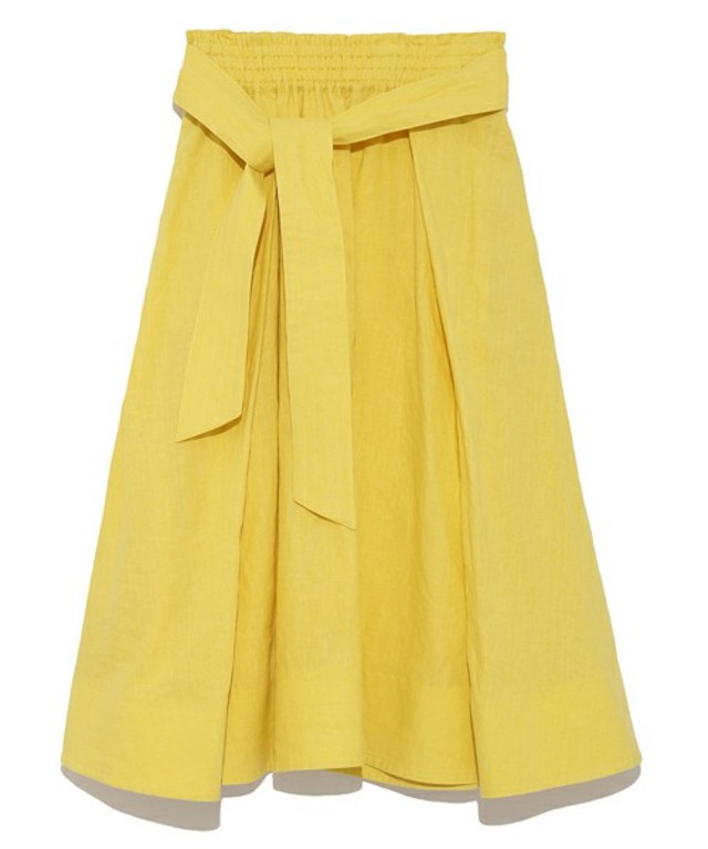 Mila Owen リネンフレアスカート