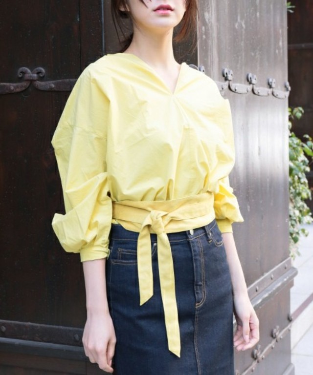 apart by lowrys　スエードサッシュベルト