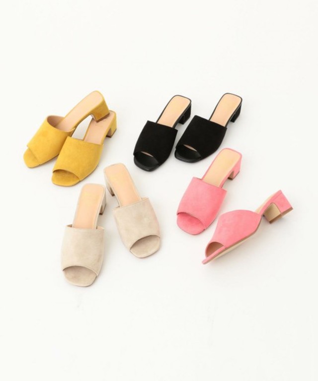 Boisson Chocolat / スクエアサンダル