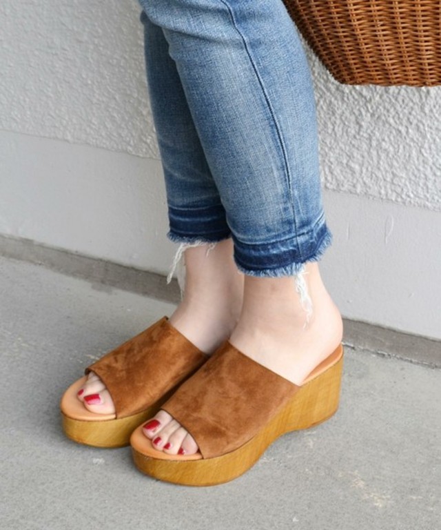 SHIPS for women / プラットフォームサンダル